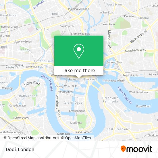 Dodi map