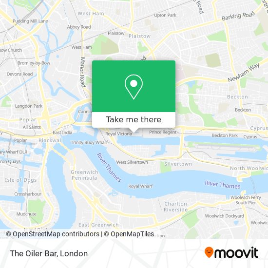 The Oiler Bar map