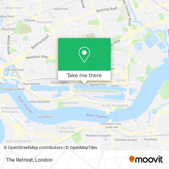 The Retreat map