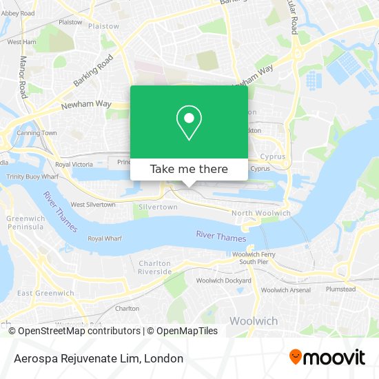 Aerospa Rejuvenate Lim map