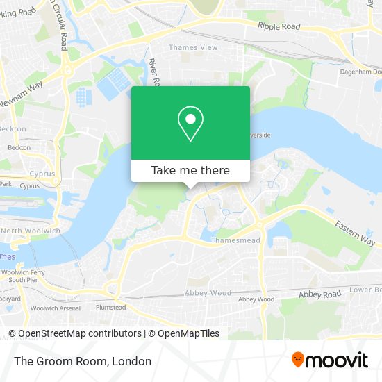 The Groom Room map