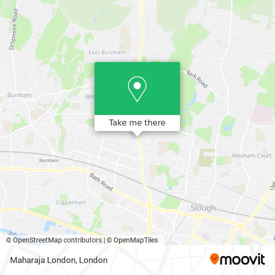 Maharaja London map