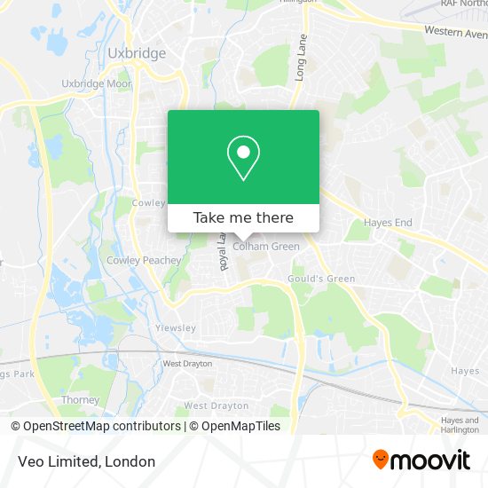 Veo Limited map
