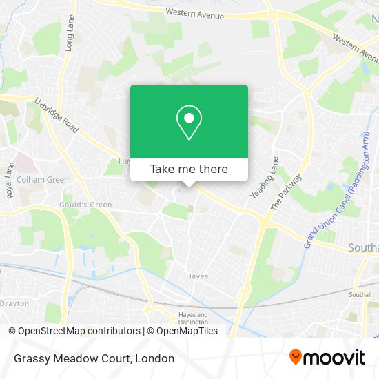 Grassy Meadow Court map