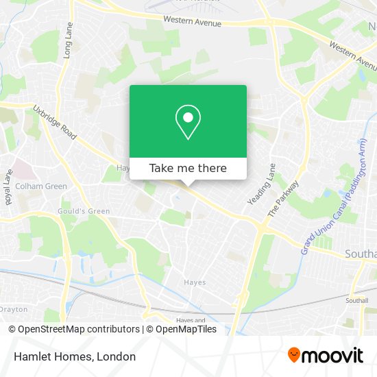 Hamlet Homes map