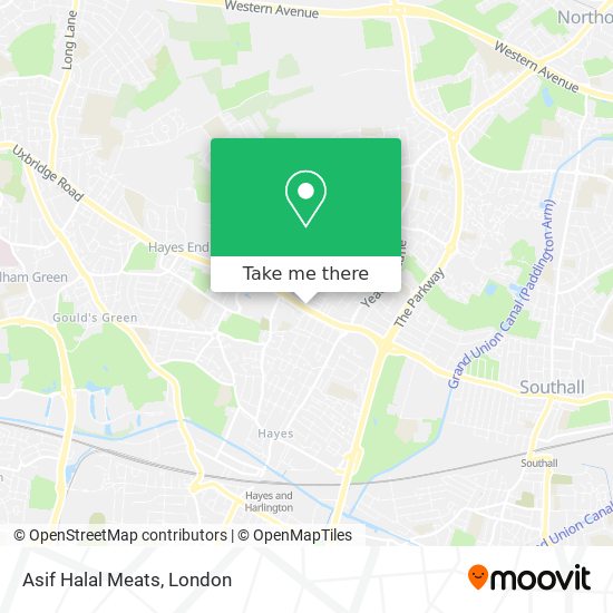 Asif Halal Meats map