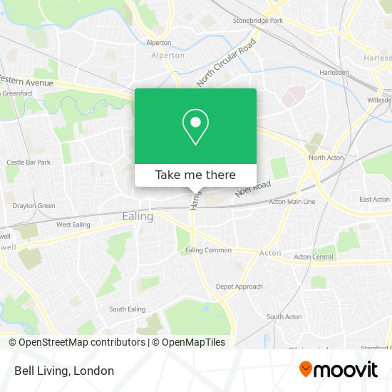 Bell Living map