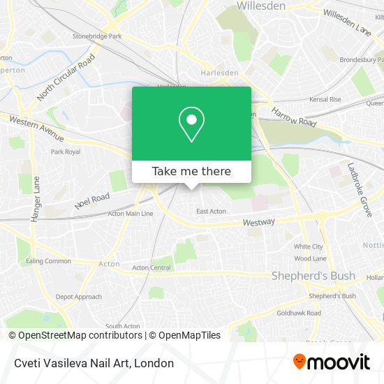 Cveti Vasileva Nail Art map