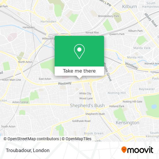 Troubadour map