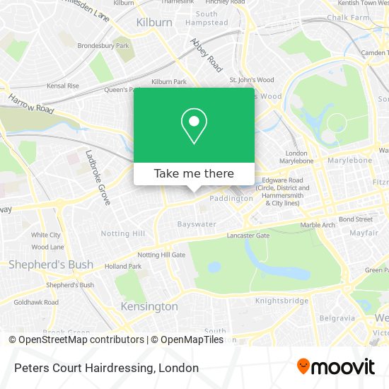 Peters Court Hairdressing map