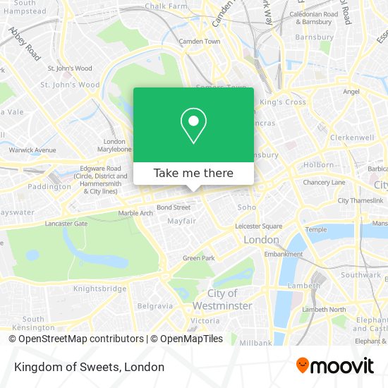 Kingdom of Sweets map