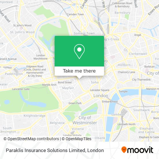 Paraklis Insurance Solutions Limited map