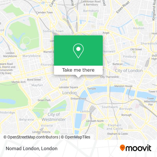 Nomad London map