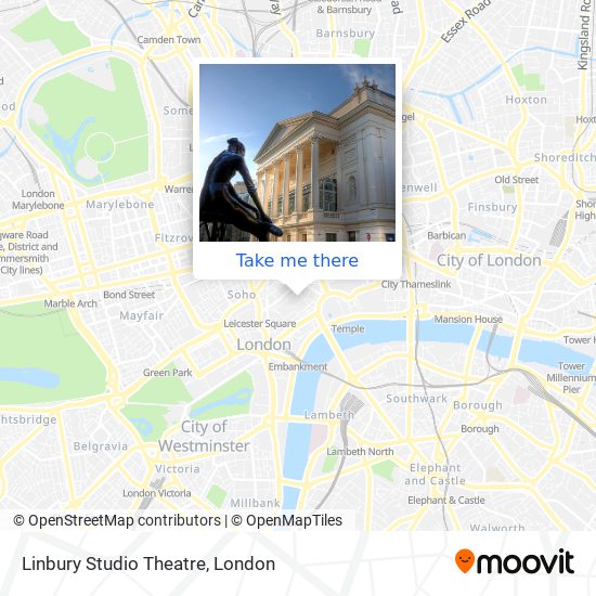 Linbury Studio Theatre map