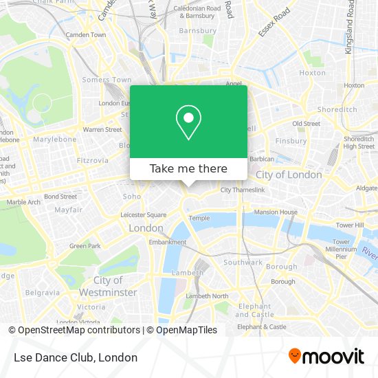 Lse Dance Club map