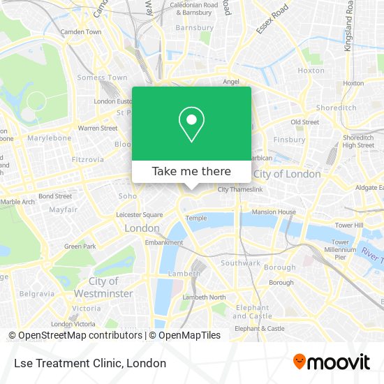 Lse Treatment Clinic map