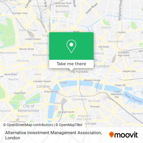 Alternative Investment Management Association map