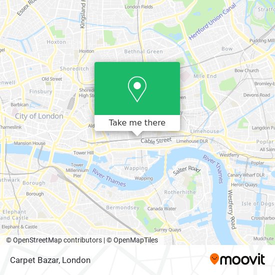 Carpet Bazar map