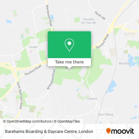 Barehams Boarding & Daycare Centre map
