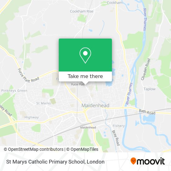 St Marys Catholic Primary School map