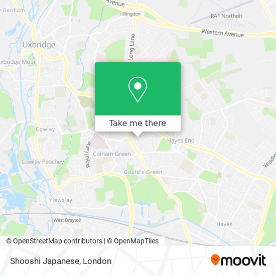 Shooshi Japanese map