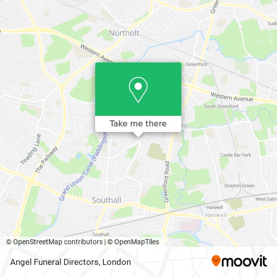 Angel Funeral Directors map