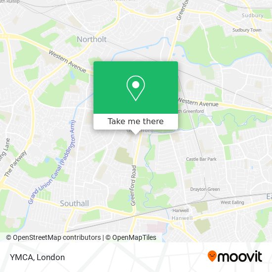 YMCA map