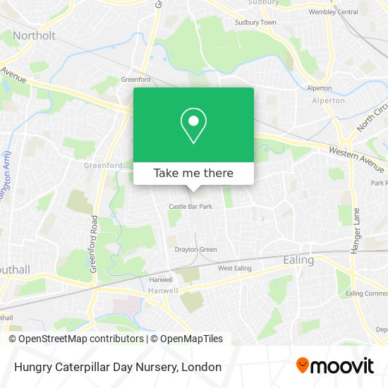 Hungry Caterpillar Day Nursery map