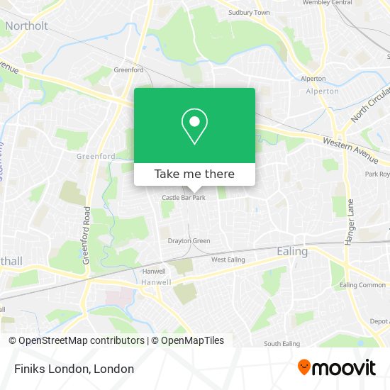 Finiks London map