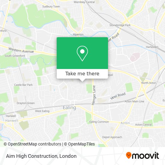 Aim High Construction map