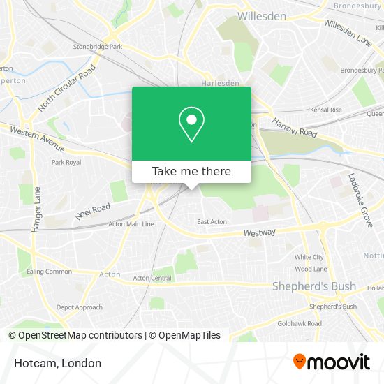 Hotcam map