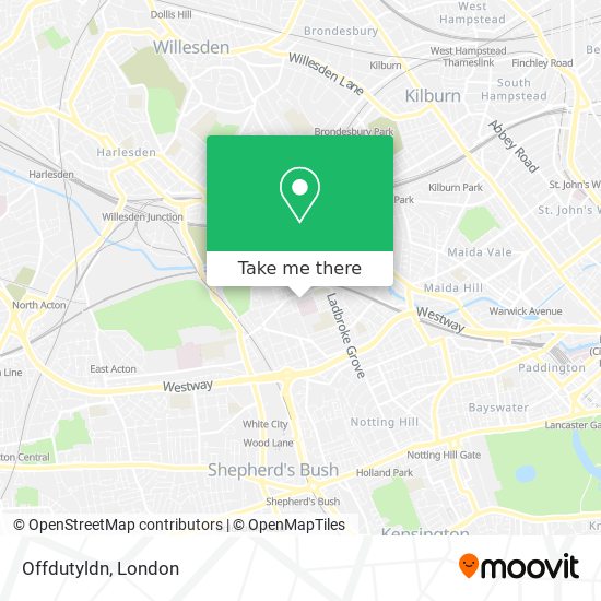 Offdutyldn map