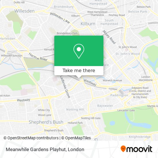Meanwhile Gardens Playhut map