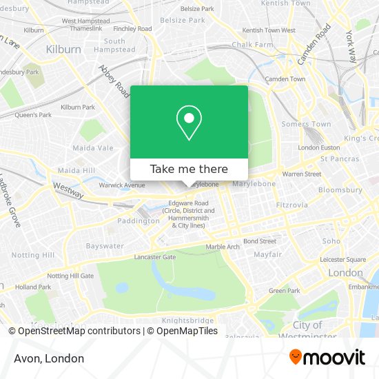 Avon map