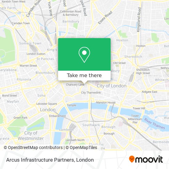 Arcus Infrastructure Partners map