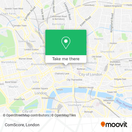 ComScore map