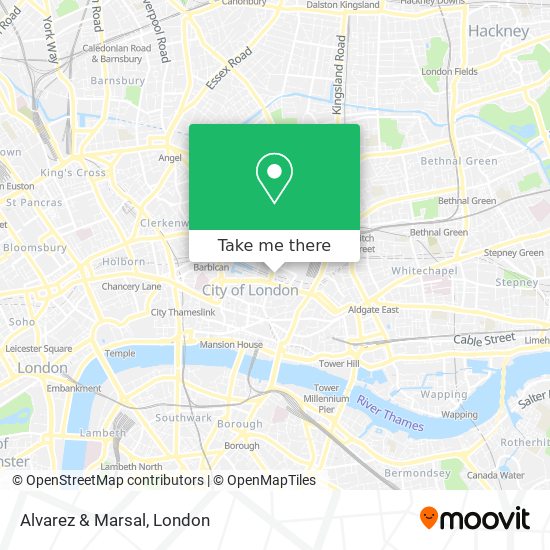 Alvarez & Marsal map