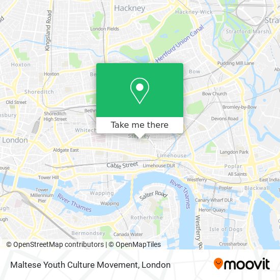 Maltese Youth Culture Movement map