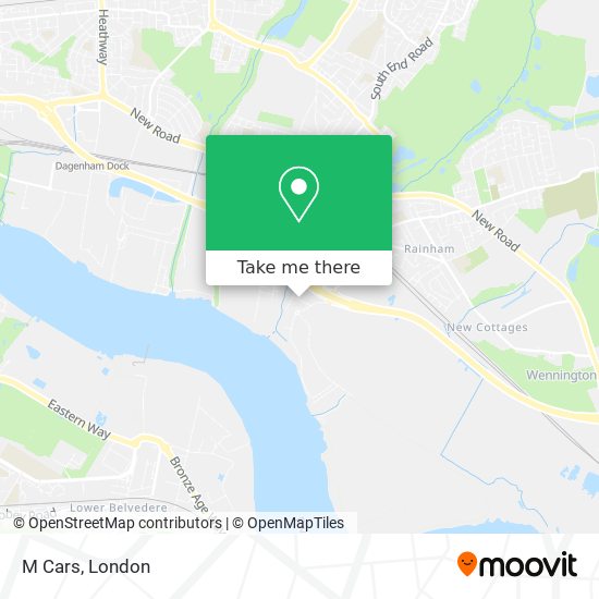 M Cars map