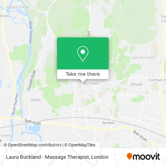 Laura Buckland - Massage Therapist map