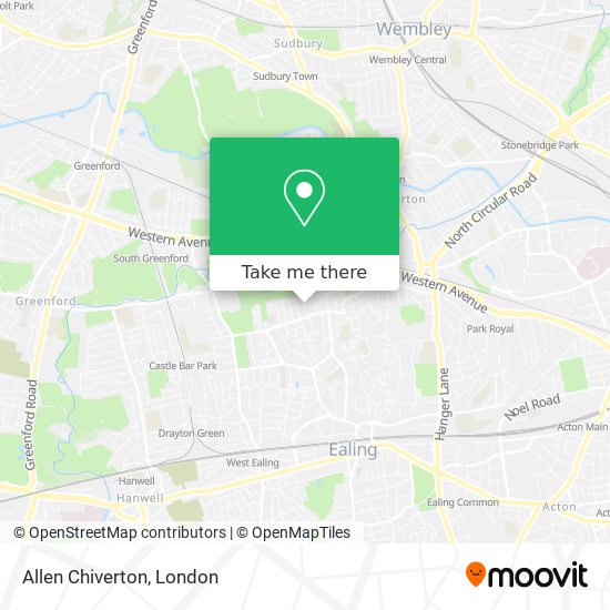 Allen Chiverton map