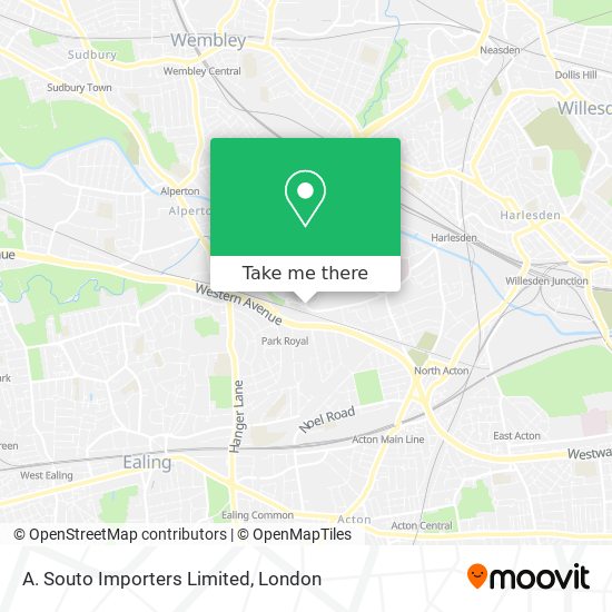 A. Souto Importers Limited map
