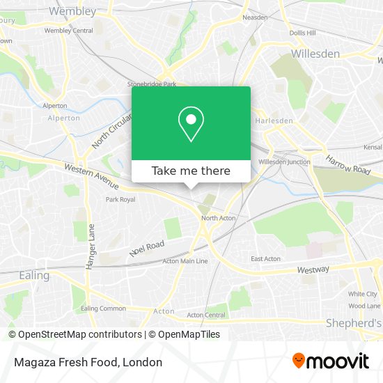 Magaza Fresh Food map