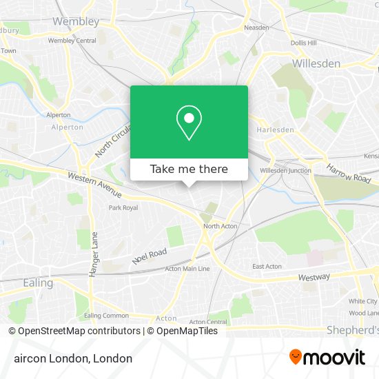 aircon London map