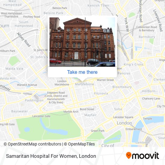 Samaritan Hospital For Women map