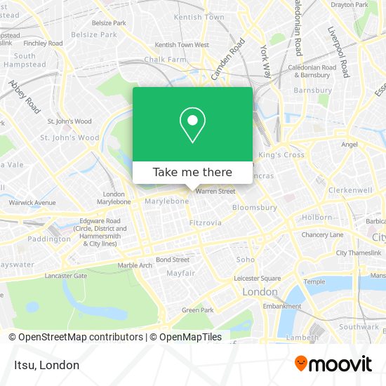 Itsu map