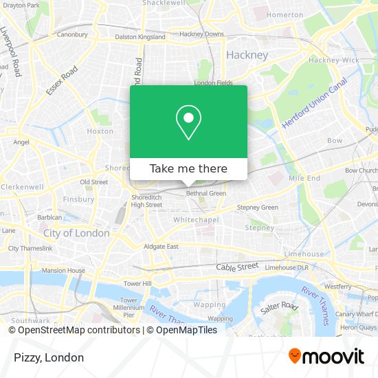 Pizzy map