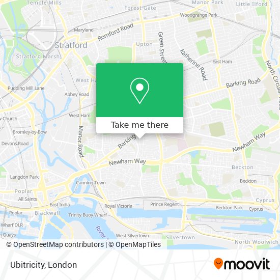 Ubitricity map