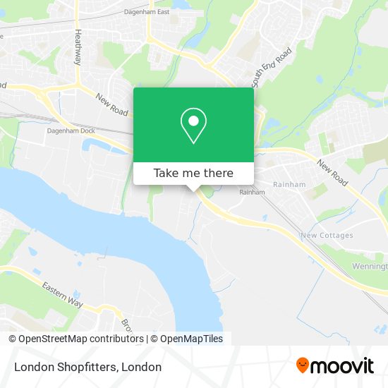 London Shopfitters map