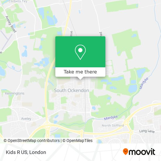 Kids R US map